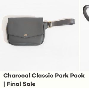 Freshly Picked Park Pack with tags - charcoal
